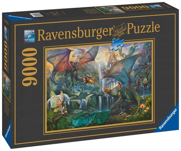 Pussel Ravensburger Drakarnas magiska skog (9000 bitar)