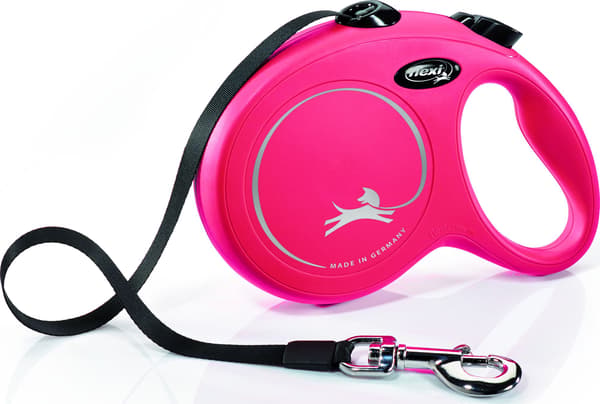 Hundkoppel Flexi New Classic L Röd