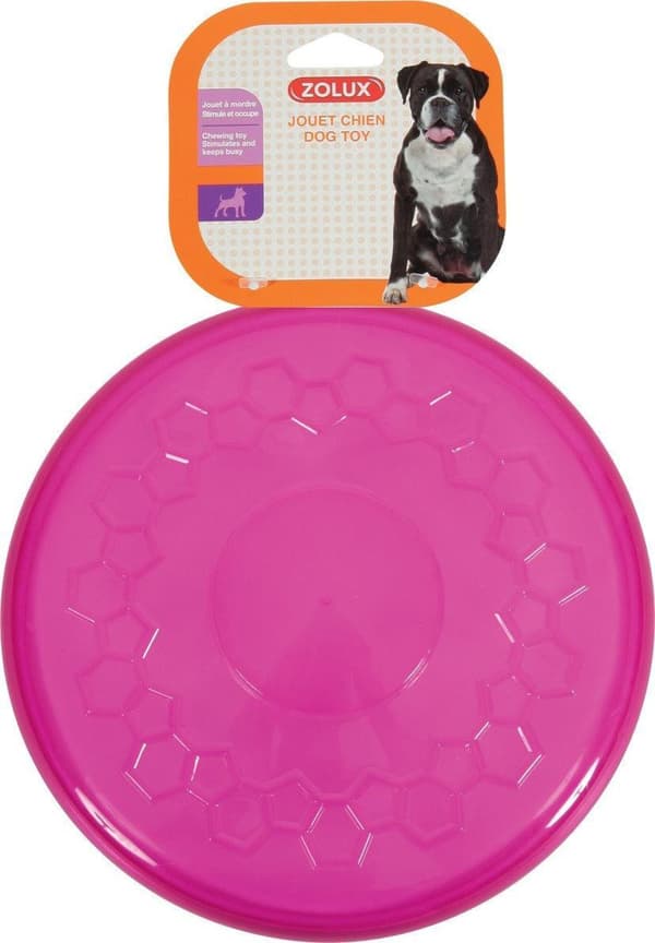 Zolux Legetøj TPR frisbee POP 23 cm rosa