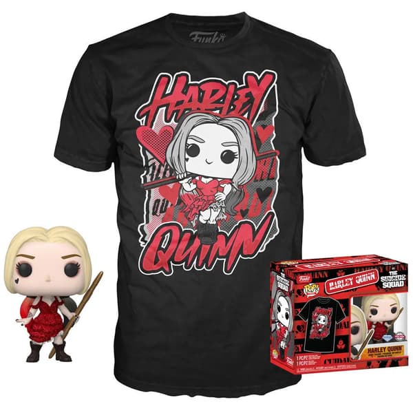 POP & Tee DC Comics Suicide Squad Harley Quinn -figuurisetti