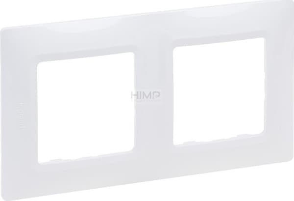 Legrand Niloe Selection Dubbelram vit 762002