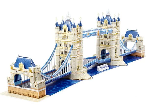 Tower Bridge 3D-palapeli 120 palaa Tilapeli Lontoo ZA5399