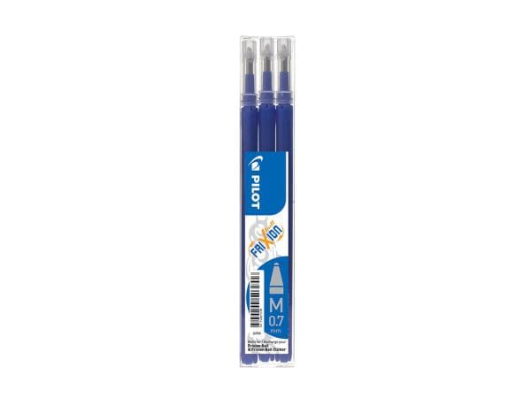 Refill till kulspetspenna PILOT FRIXION 0,7mm blå p12 pris för 1 set (3 stycken)