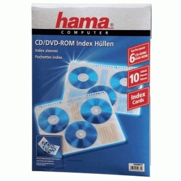 1x10 Hama CD-indeksikansiot 49835
