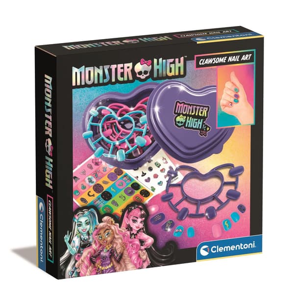 Monster High. Nageldekorering