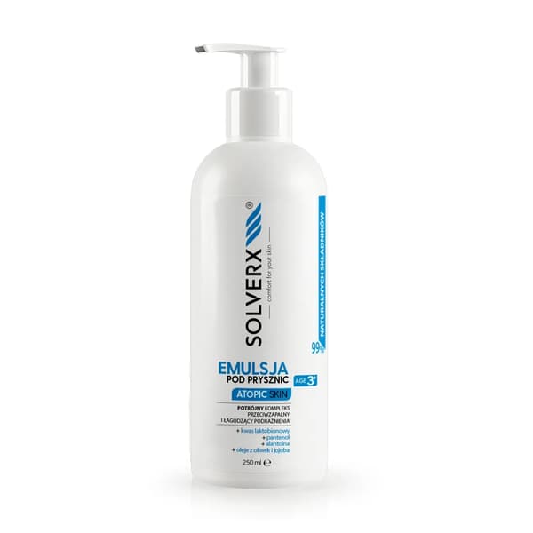 Solverx Bruseemulsion Atopisk Hud 500ml