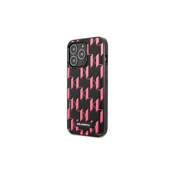 Etui Karl Lagerfeld KLHCP13LMNMP1P til iPhone 13 Pro / 13 6,1\" hardcase Monogram Plaque