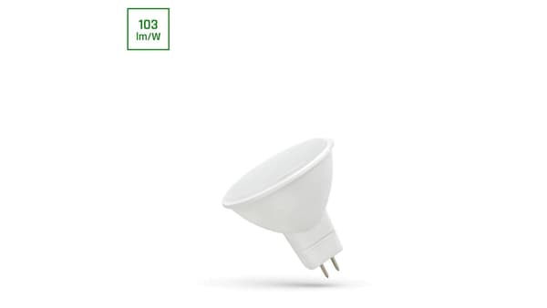 Spectrum LED-lamppu MR16/GU5,3 4W lämmin WOJ12789