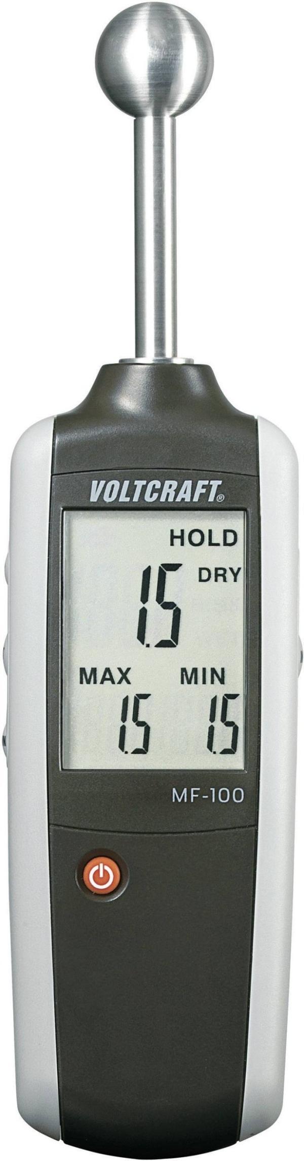 Voltcraft MF-100 materialfuktmätare, icke-invasiv 100880