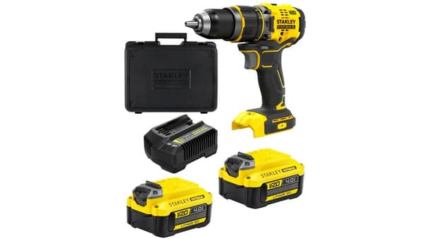 Boremaskine Stanley FMCD721M2K 18 V 2 x 4 Ah batteri