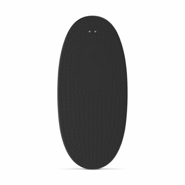 Vibe Pad Dubbel Vibrations Fjärrkontrollsystem Svart Silikon