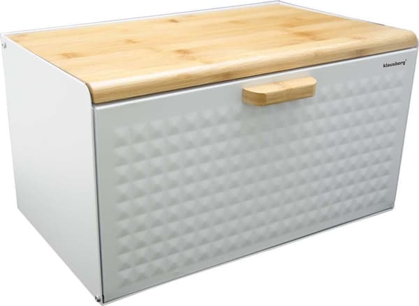 Klausberg bambu teräsleipälaatikko (KB-7427)