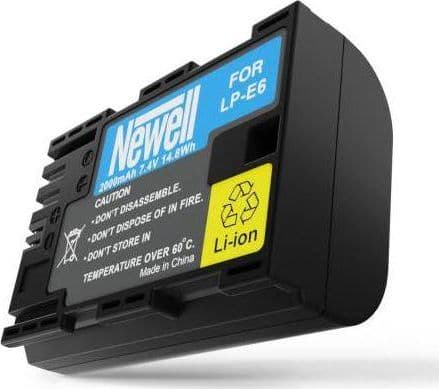 Newell erstatningsbatteri til Canon LP-E6