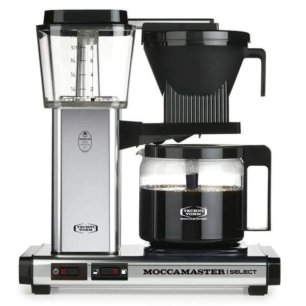 Moccamaster KBG 741 Select Poleret Sølv