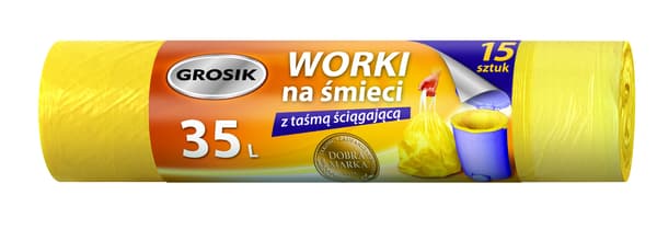 Jan Necessary Grosik Soppåsar med tejp 35L 1op-15st