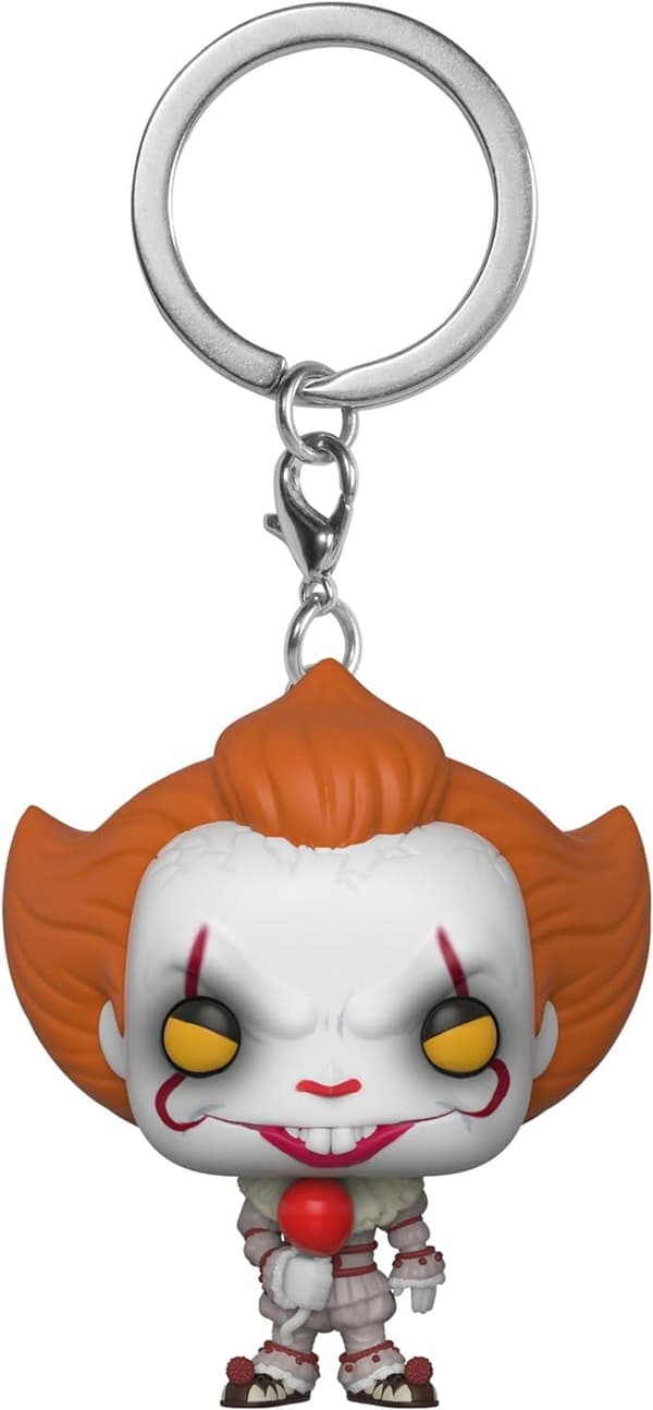 Pocket POP Avaimenperä IT Pennywise ilmapallolla