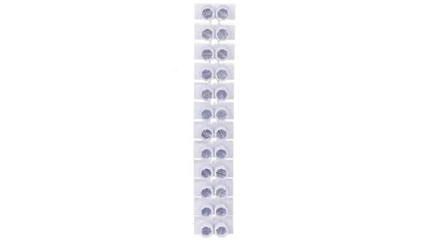 12-polig 2,5 mm2 vit LTA 12- 2.5b kopplingsplint 22210216