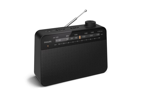 Radiovastaanotin Philips TAR2509/10, musta