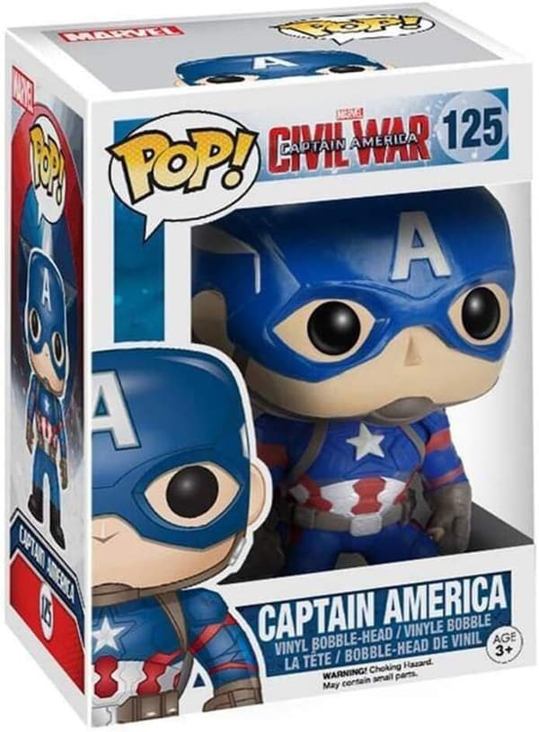 POP-figur Civil War Captain America