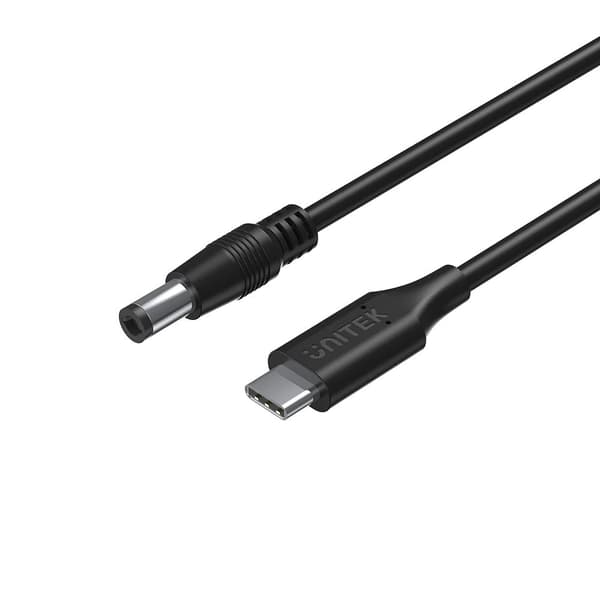 65W USB-C strömkabel för bärbar dator - DC5,5mm
