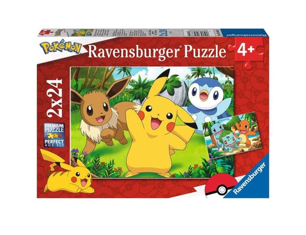 Pokémon-pussel 2x24 bitar