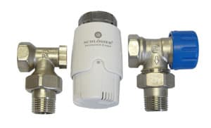 Schlosser Radiatorsæt med termostathoved (602200009)