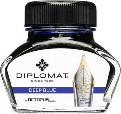 Diplomat blæk Diplo Octopus glas 30 ml mørkeblå