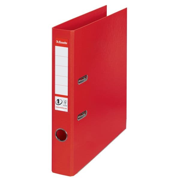 Esselte No.1 ringbind A4 50mm rød (811430)