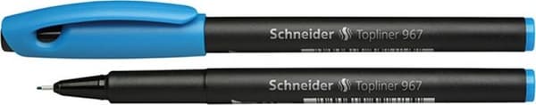 Schneider Fineliner SCHNEIDER Topliner 967, 0,4 mm, ljusblå