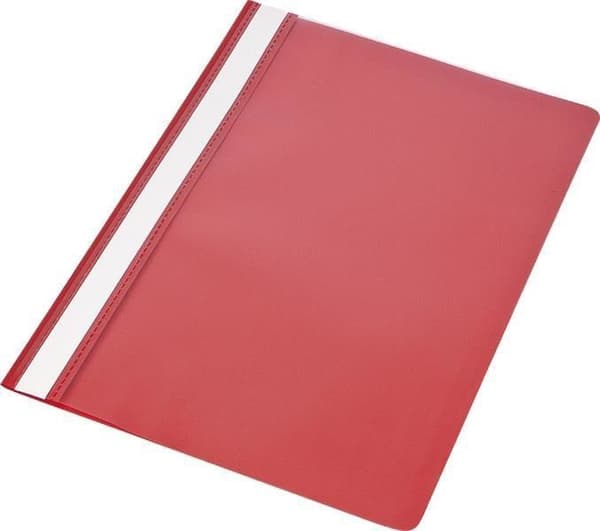 Arbejdsbog A4 PP rød (10 stk)