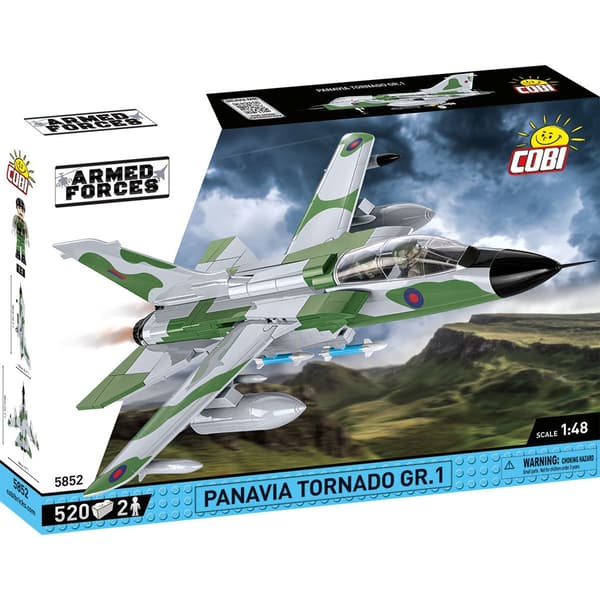 COBI 5852 Væbnede Styrker Panavia Tornado GR.1 Multirole Tanke 520 Klodser