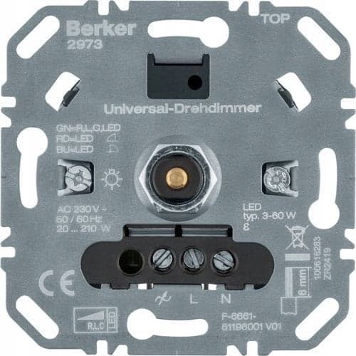 BERKER one.platform Kiertohimmenninmekanismi yleismalli 2973