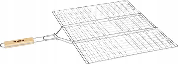 Neka ruostumattomasta teräksestä valmistettu grilliritilä, Devonated-kahva