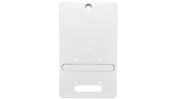 Tællerplade B/Z ur 180x108mm grå T-Z 10.7