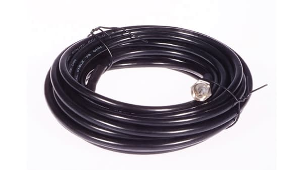 Libox Antennekabel (F) 5m sort (LB0072)