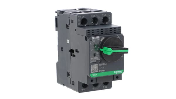 TeSys Deca moottoriliitin 3P 0,18kW 0,4-0,63A GV2P04