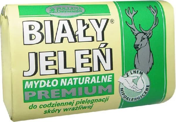 Vit Jelen Tvål i Premiumkub 100g