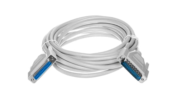 DIGITUS Dataoverførselsforlængerkabel - DSUB (25-pin)/DSUB (25-pin) - 5 m