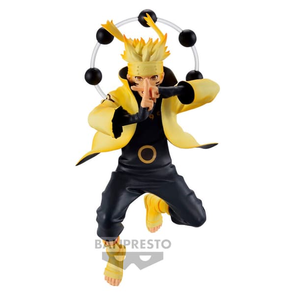 Naruto Shippuden Vibration Stars Naruto Uzumaki -figuuri 14cm