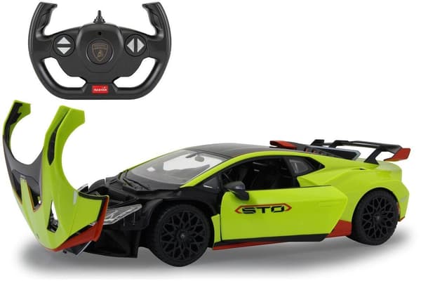 Jamara RC-auto Lamborghini Huracán STO 1:14 2.4GHz vihreä