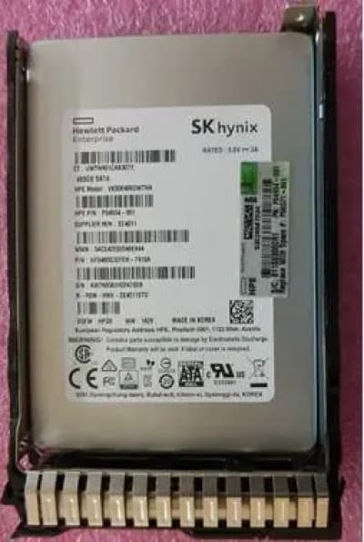Hewlett Packard Enterprise SSD 480GB Sata 2,5 tum SFF