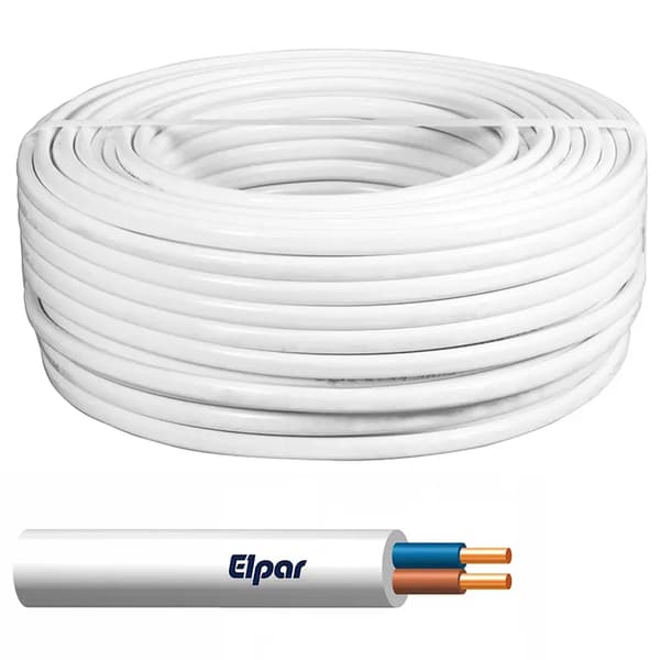 Kabel H03VV-F (OMY) 2x1.5 vit /100m/