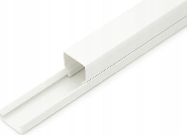 Kabelränna vit, kabelkanal vit CanaLux 15x15mm 2m