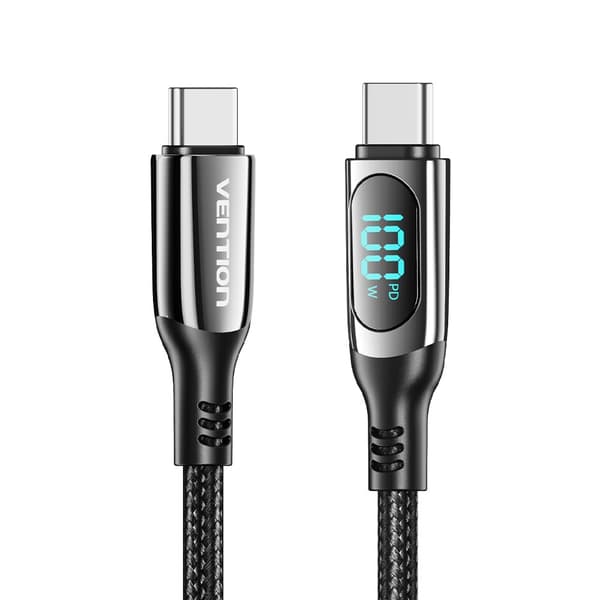 Vention TAYBAV USB-kaapeli USB 2.0 1,2 m USB C Musta