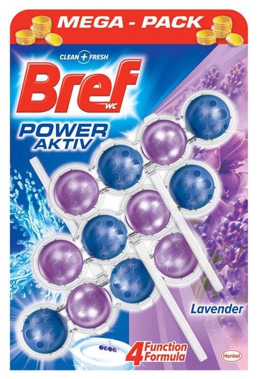Bref WC-hæng Bref Active Lavendel 3x50g Universal