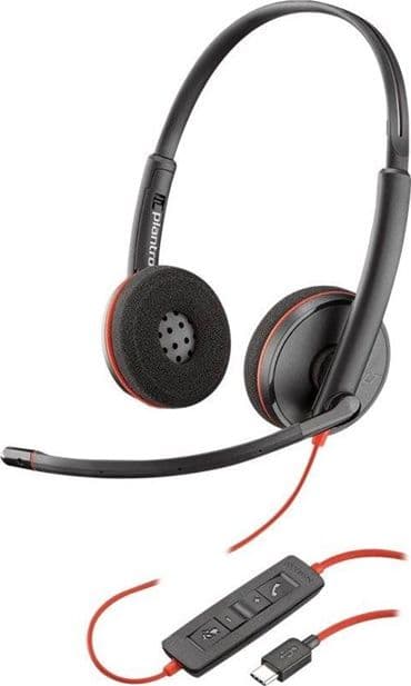 Poly Blackwire C3220 USB-C Enkelenhet