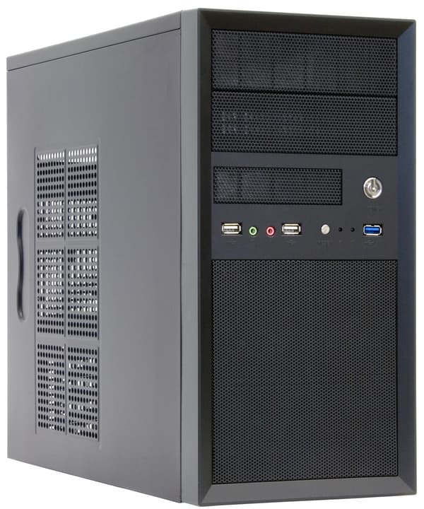 Chassi|chieftec|minitower|microatx|färg svart|CT-01B-op