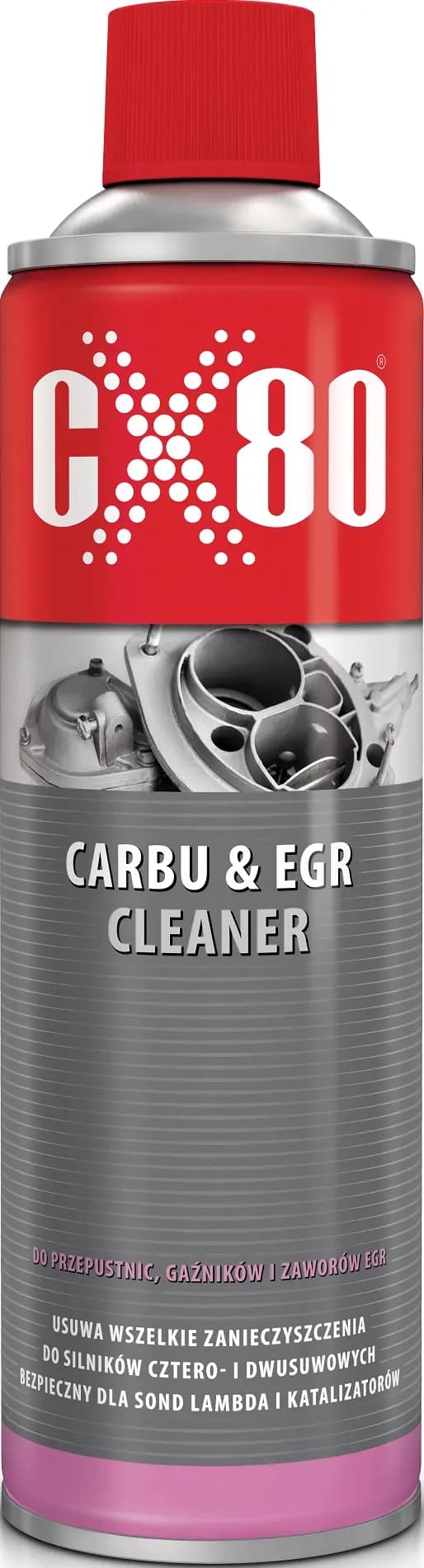 Forberedelse til rengøring af gas og EGR 500ml CX80
