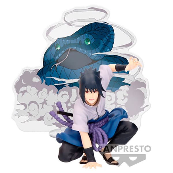 Naruto Shippuden Panel Spectacle Sasuke Uchiha Special figur 9cm