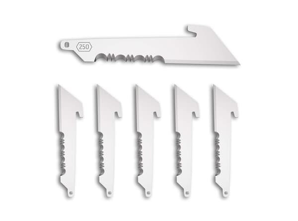 6 terää Outdor Edge Utility Serrated 250